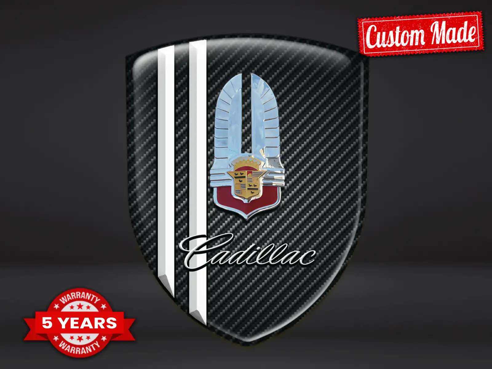Cadillac Logo Auto De Moda Resistente Máximo Pro Edición ST